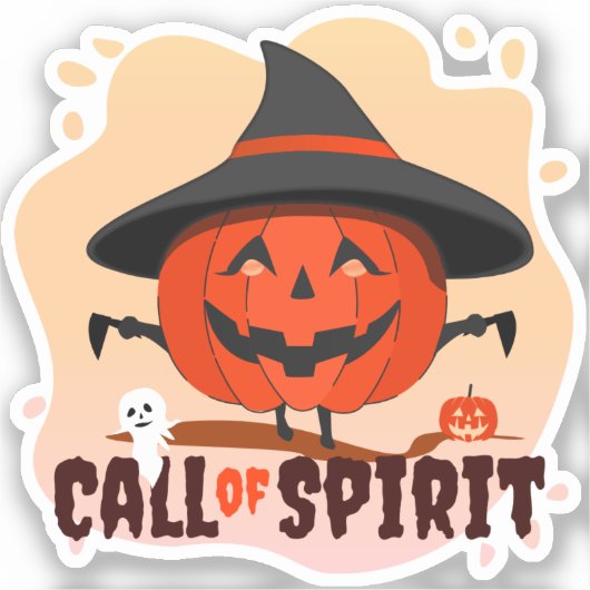 Halloween Call of Spirit Sticker (Voorkant)