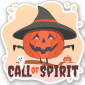 Halloween Call of Spirit Sticker (Voorkant)