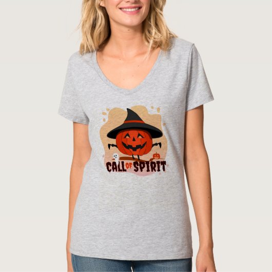 Halloween Call of Spirit T-shirt (Voorkant)