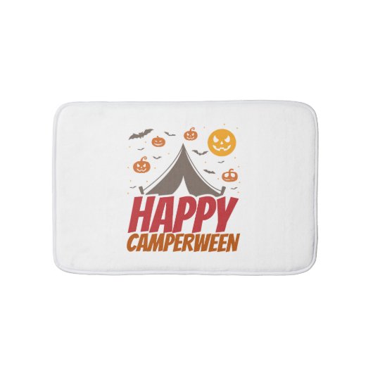 Halloween Camper Camping Outdoor Badmat (Voorkant)