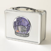 Halloween Camper in a Snowball (Achterkant)