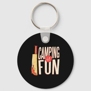 Halloween Camping Sleutelhanger