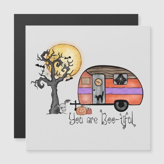 Halloween Camping | U bent erbarmelijk (Voorkant / Achterkant)