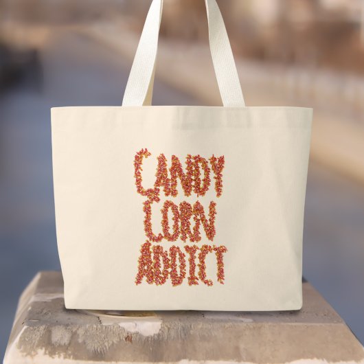 Halloween Candy Corn Addict Canvas tas