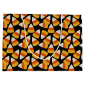 Halloween Candy Corn Black Groot Cadeauzakje (Achterkant)