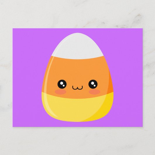 Halloween Candy Corn Briefkaart (Voorkant)