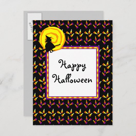 Halloween Candy Corn Briefkaarten (Voorkant / Achterkant)