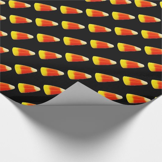 Halloween Candy Corn Cadeaupapier (Hoek)