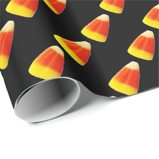 Halloween Candy Corn Cadeaupapier (Rol Hoek)