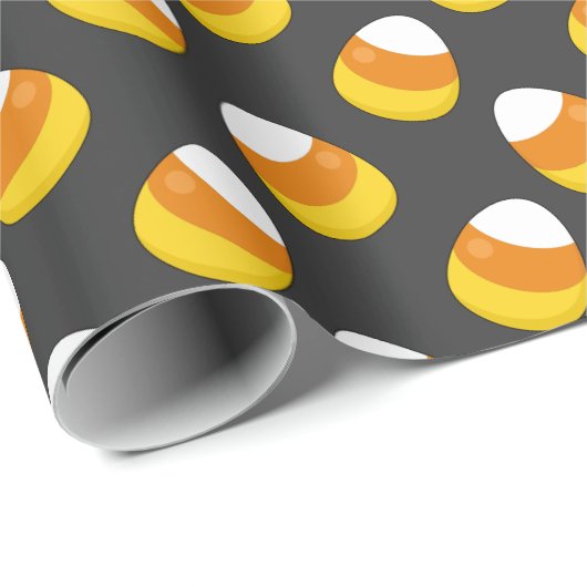 Halloween Candy Corn Cadeaupapier (Rol Hoek)