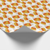 Halloween Candy Corn Cadeaupapier (Hoek)
