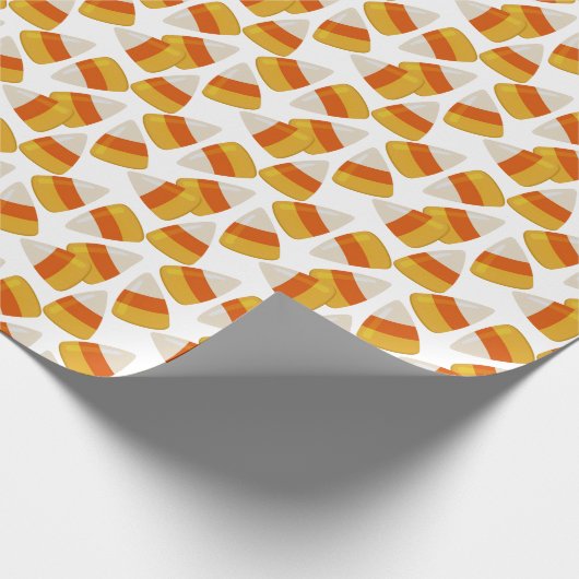 Halloween Candy Corn Cadeaupapier (Hoek)