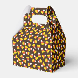 Halloween Candy Corn Colorful Pattern Bedankdoosjes