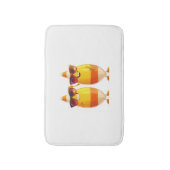 Halloween Candy Corn Crew Badmat (Voorkant Verticaal)