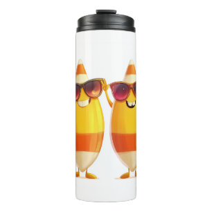Halloween Candy Corn Crew Thermosbeker
