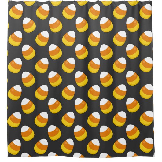 Halloween Candy Corn Douchegordijn (Voorkant)