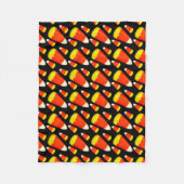 Halloween Candy Corn Fleece Deken (Voorkant)