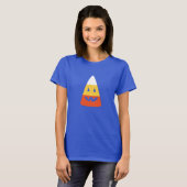 Halloween Candy Corn Fun T Shirt (Voorkant volledig)