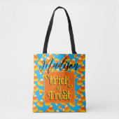 Halloween Candy Corn gepersonaliseerde tas (Voorkant)