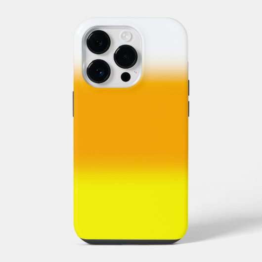 Halloween Candy Corn Gradient iPhone Hoesje (Achterkant)