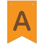 Halloween Candy Corn Happy Birthday bundelbanner Vlaggetjes (Derde vlag)