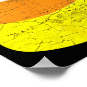 Halloween Candy Corn  Illustratie - Snoep Poster (Hoek)