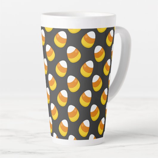 Halloween Candy Corn Latte Mok (Rechterhoek)