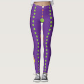 Halloween Candy Corn Leggings (Voorkant)