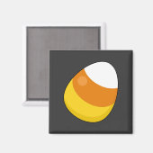 Halloween Candy Corn Magneet (Voorkant / Achterkant)