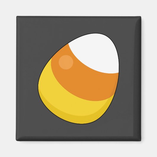 Halloween Candy Corn Magneet (Voorkant)