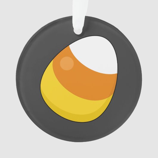 Halloween Candy Corn Ornament (voorkant)