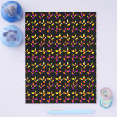 Halloween Candy Corn Paper Flyer (Enkel)