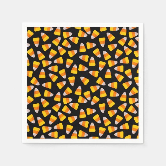 Halloween Candy Corn Papieren Servetten (Voorkant)