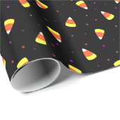 Halloween Candy Corn Pattern Cadeaupapier (Rol Hoek)