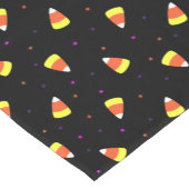 Halloween Candy Corn Pattern Korte Tafelloper (Hoek)