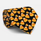 Halloween Candy Corn Pattern Novelty Stropdas (Opgerold)