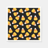 Halloween Candy Corn Pattern Paper Napkins Servetten (Voorkant)