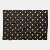 Halloween Candy Corn Pattern Theedoek (Horizontaal)