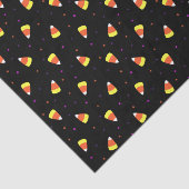 Halloween Candy Corn Pattern Tissuepapier (Detail)