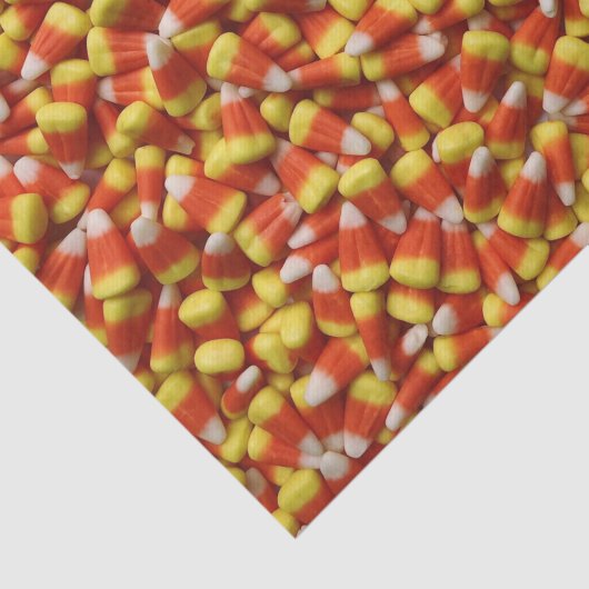 Halloween Candy Corn Photograph Tissuepapier (Detail)