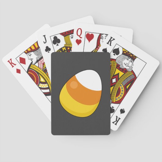 Halloween Candy Corn Pokerkaarten (Achterkant)