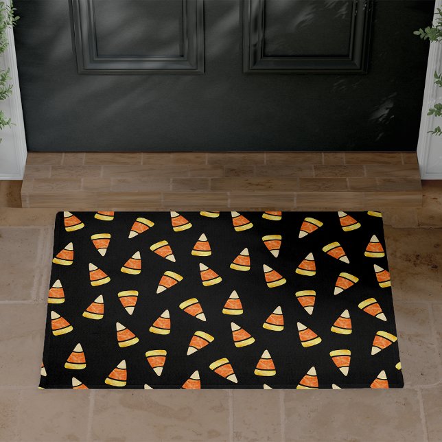 Halloween Candy Corn Print Deurmat (Creator heeft geüpload)