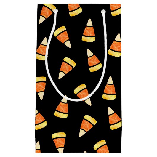 Halloween Candy Corn Print Klein Cadeauzakje (Voorkant)
