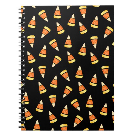 Halloween Candy Corn Print Notitieboek (Voorkant)