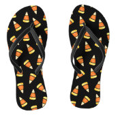 Halloween Candy Corn Print Teenslippers (Voetbed)