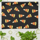 Halloween Candy Corn Print Theedoek (Gevouwen)