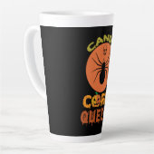 Halloween Candy Corn Queen Birthday Latte Mok (Linkerhoek)