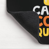 Halloween Candy Corn Queen Crown Cute Birthday Muismat (Hoek)