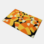 Halloween Candy Corn Seamless Pattern Deurmat (Schuin)