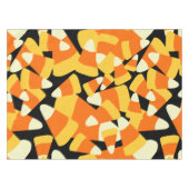 Halloween Candy Corn Seamless Pattern Tafelkleed (Voorkant (Horizontaal))